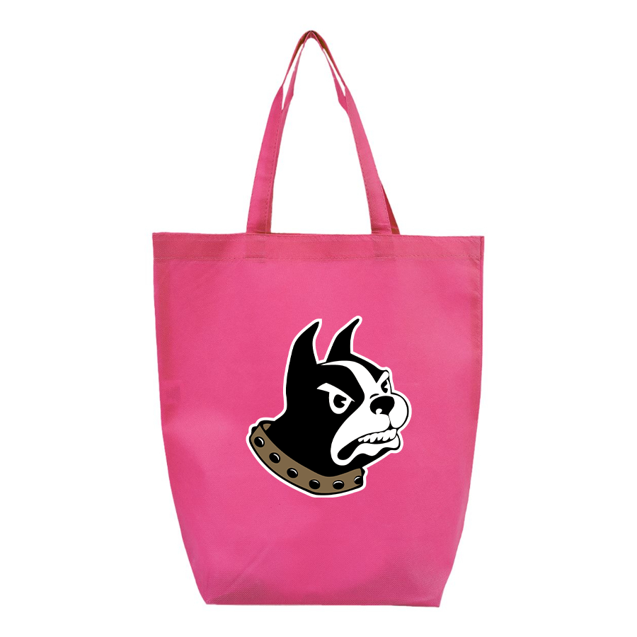 Wofford Terriers Q-Tees Non-Woven Gusset Bottom Tote