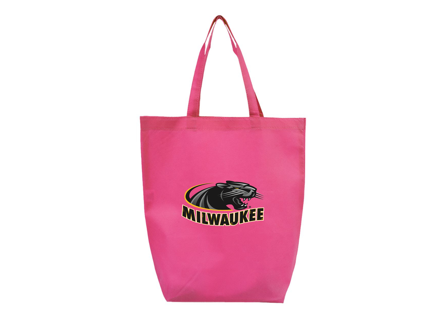 Wisconsin Milwaukee Panthers Q-Tees Non-Woven Gusset Bottom Tote