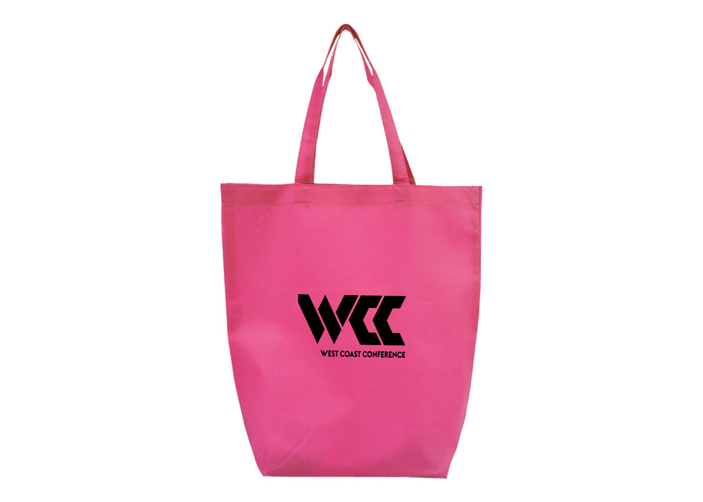 West Coast Conference Q-Tees Non-Woven Gusset Bottom Tote