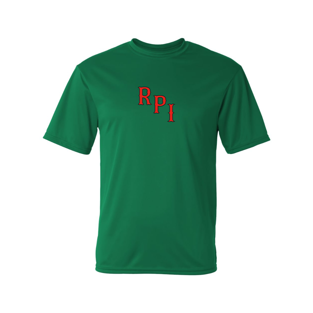 Men's RPI Engineers Logo Polyester T-Shirt