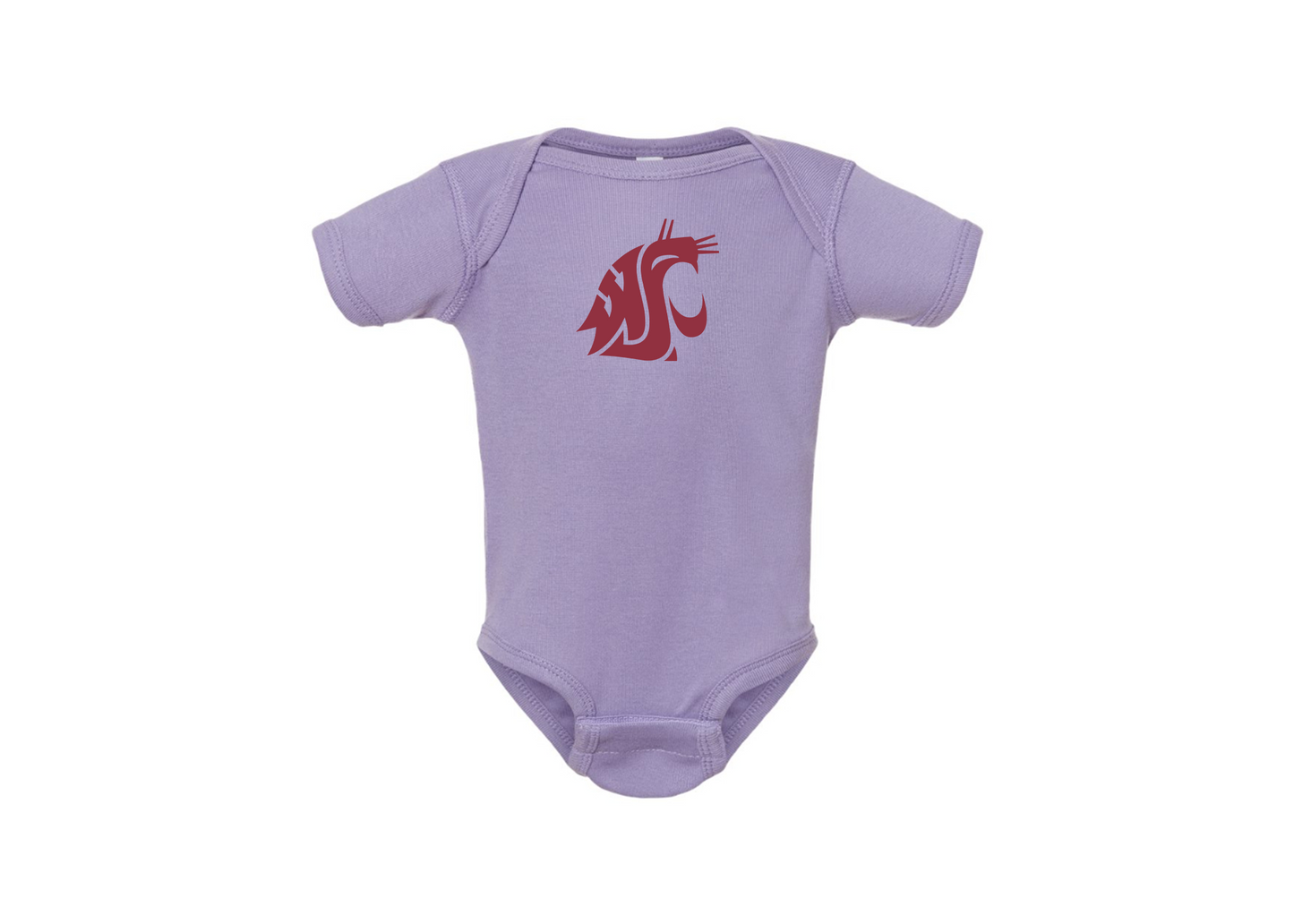 Washington State Cougars Rabbit Skins Infant Baby Rib Bodysuit
