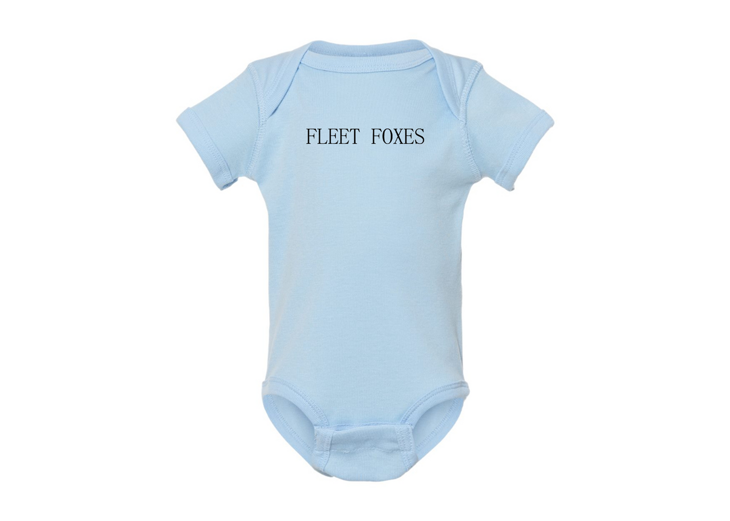 Fleet Foxes Logo Rabbit Skins Infant Baby Rib Bodysuit