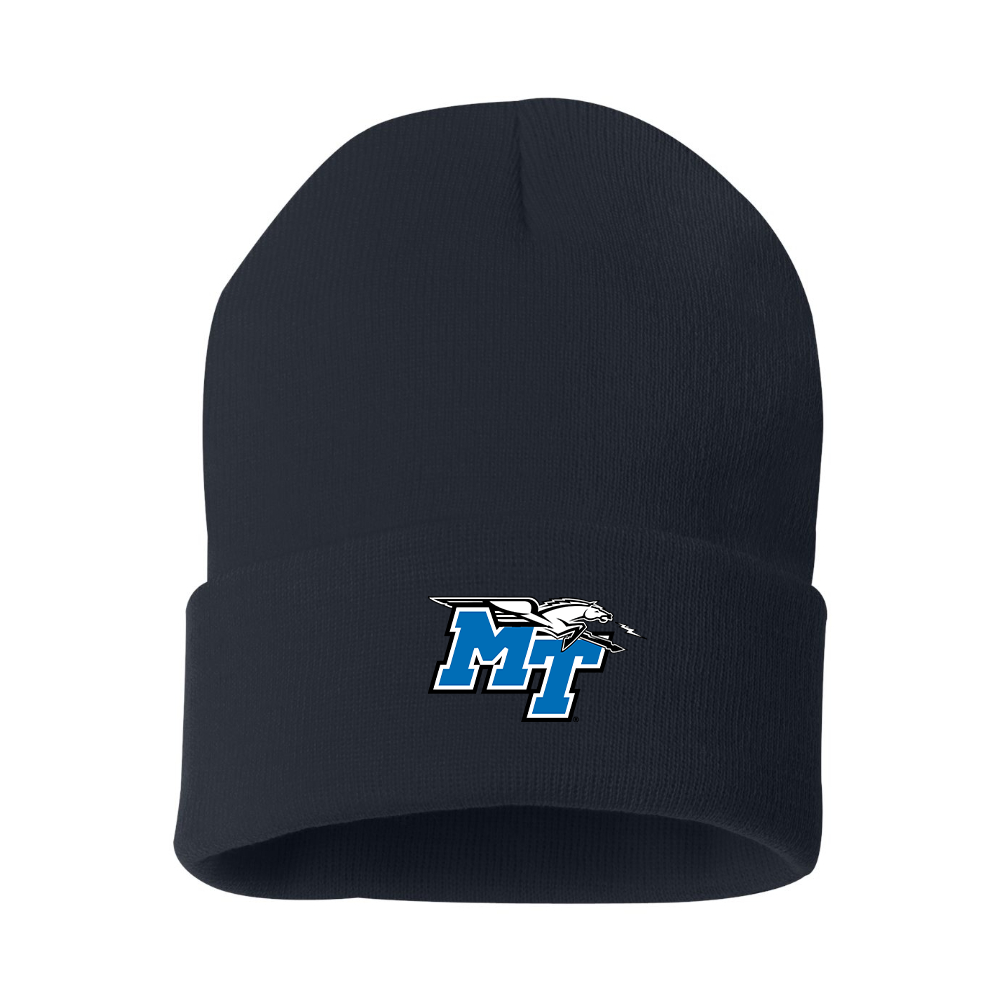 Middle Tennessee Blue Raiders Logo Beanie Hat