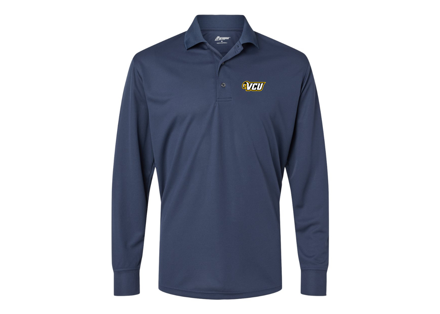 Men's Virginia Commonwealth Rams Paragon Prescott Long Sleeve Polo
