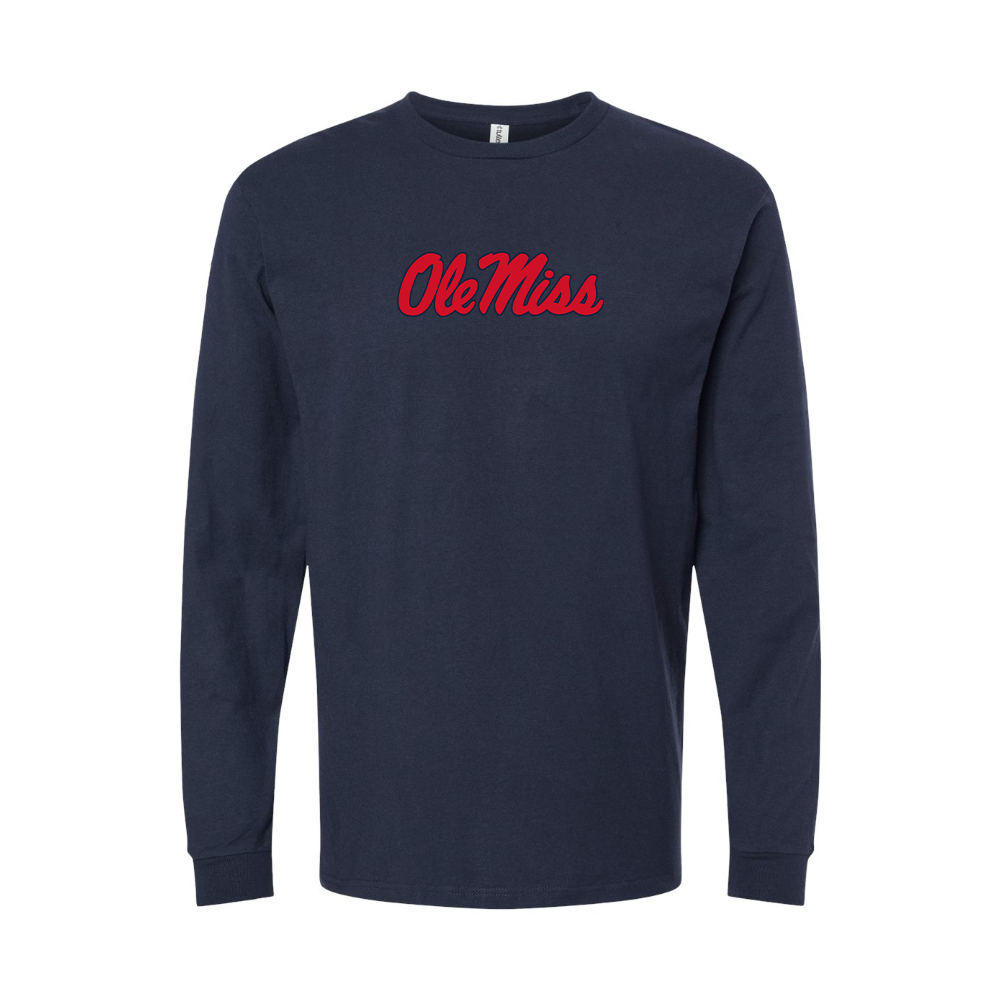 Men's Mississippi Rebels Logo Long Sleeve T-Shirt