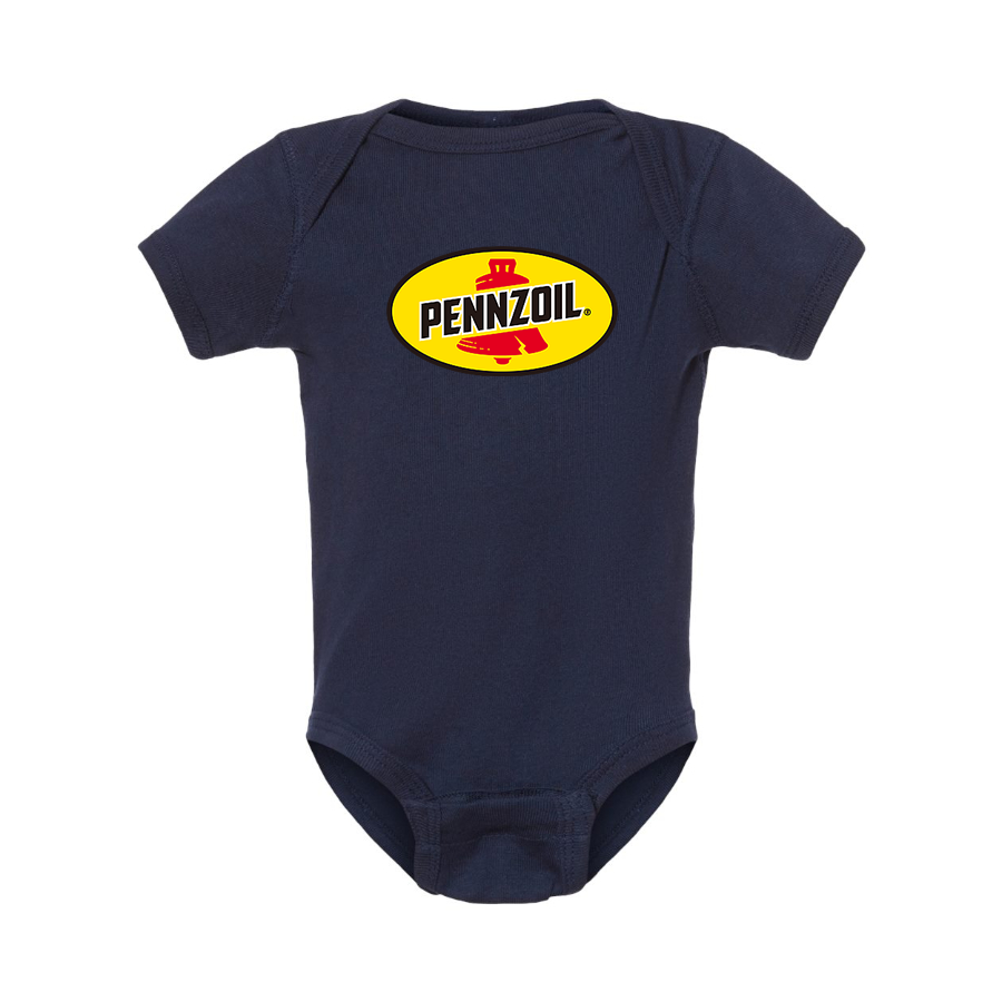 Pennzoil Logo Baby Romper Onesie