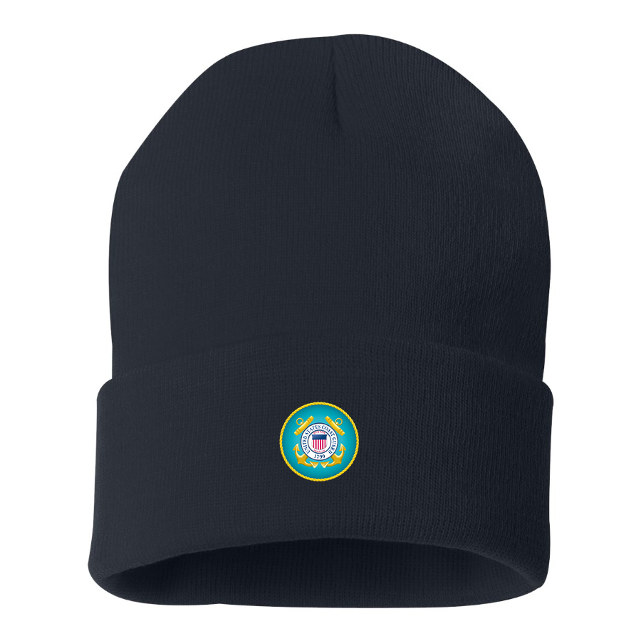 Coast Guard Logo Beanie Hat