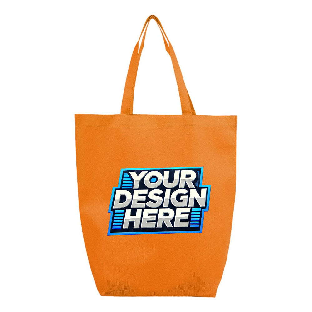 Customize - Q-Tees - Non-Woven Gusset Bottom Tote - Q1251