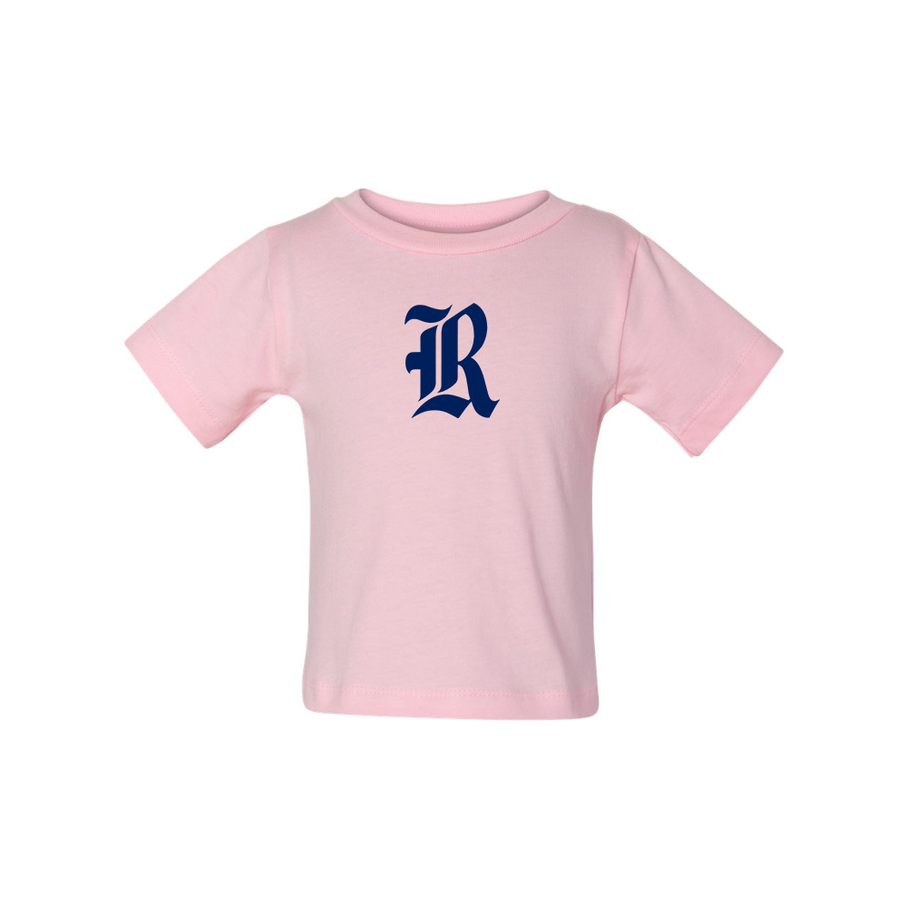 Rice Owls Logo BELLA CANVAS Infant Jersey Tee