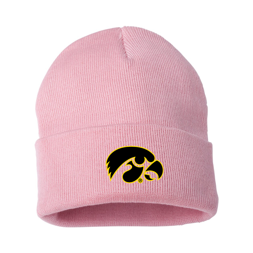 Lowa Hawkeyes Logo Beanie Hat