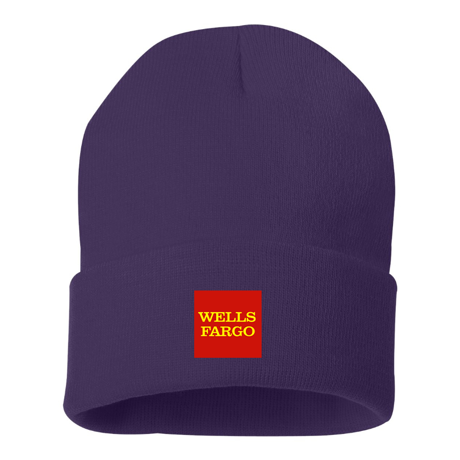 Wells Fargo Logo Beanie Hat