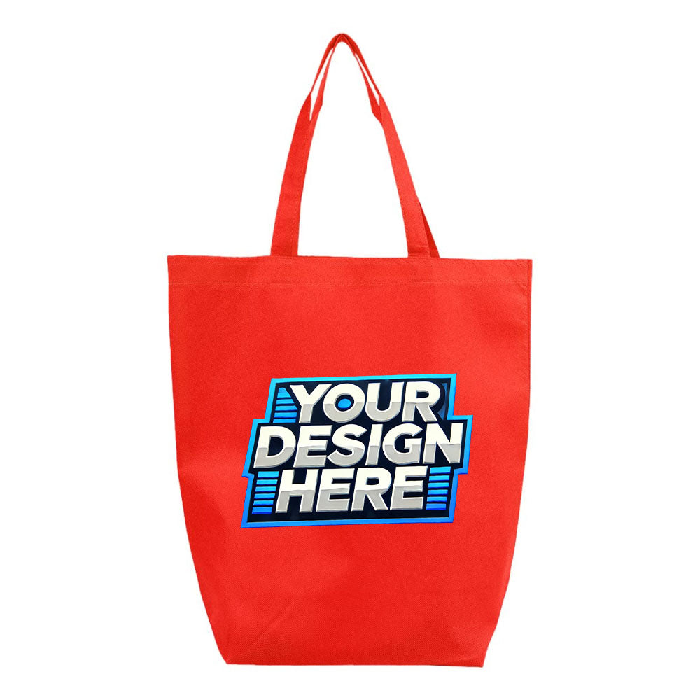 Customize - Q-Tees - Non-Woven Gusset Bottom Tote - Q1251