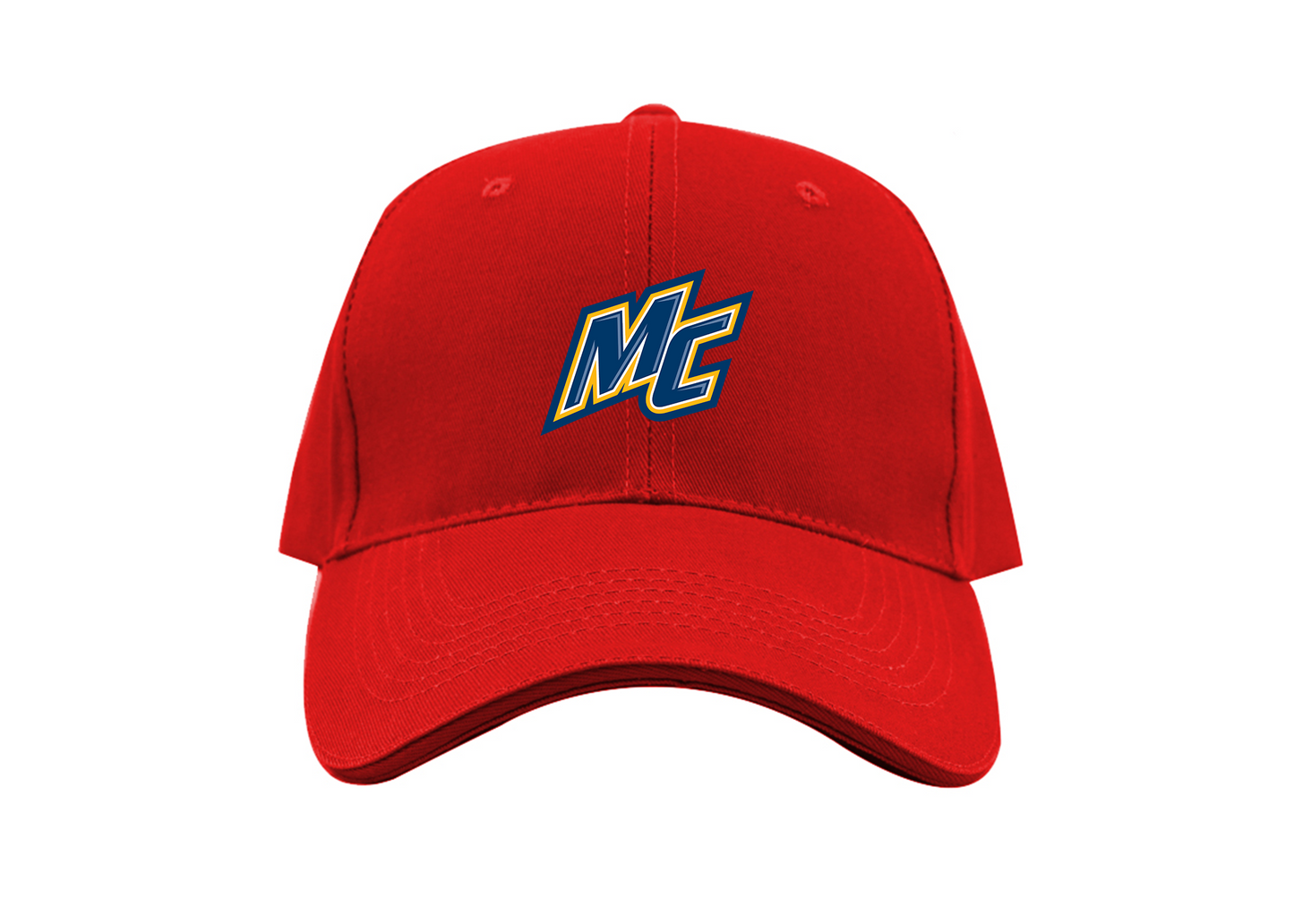 Merrimack Warriors Logo Dad Baseball Cap Hat