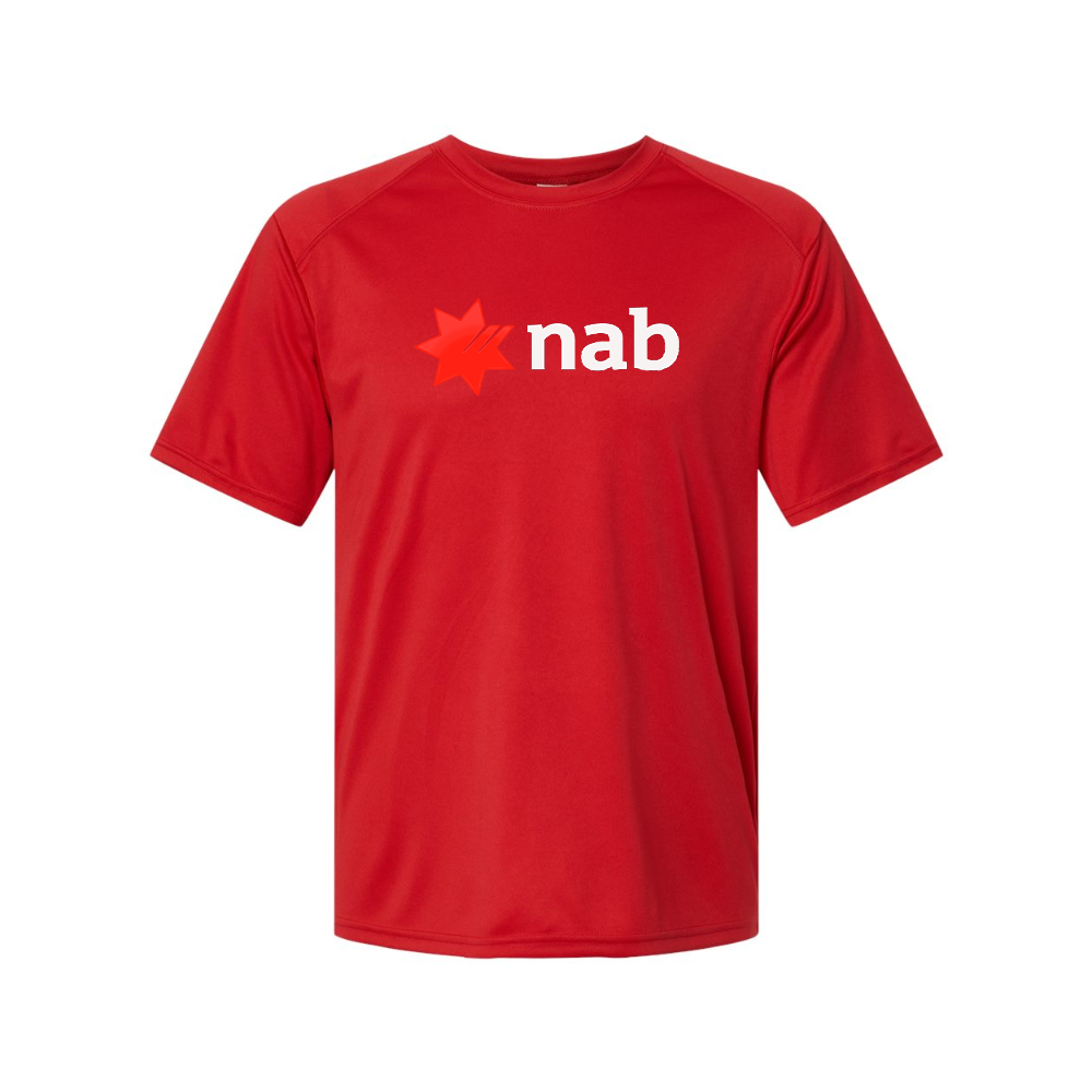 Men's NAB (National Australia Bank) Logo Polyester T-Shirt