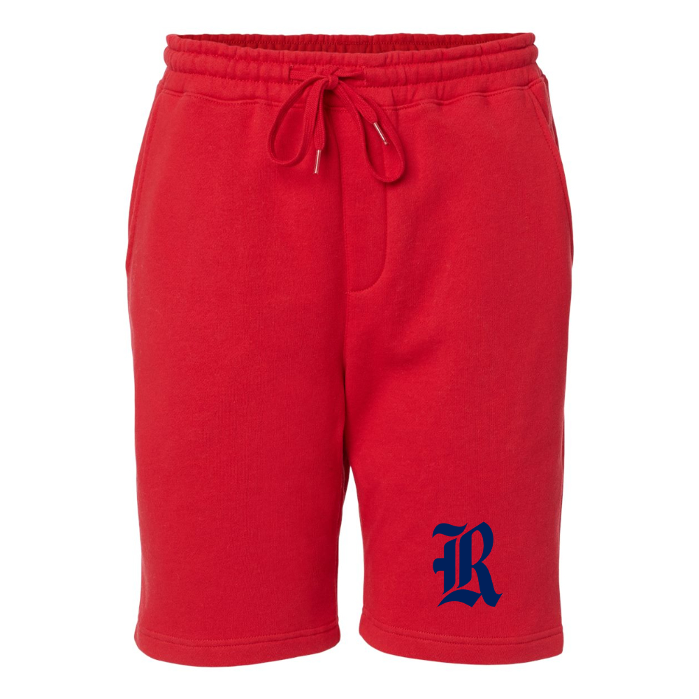Men's Rice Owls Logo Independent Trading Co Midweight Fleece Shorts