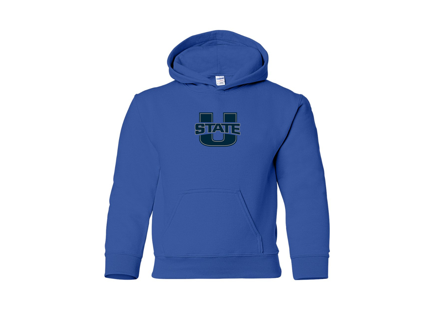 Youth Utah State Aggies Gildan Heavy Blend Hooded Sweatshirt