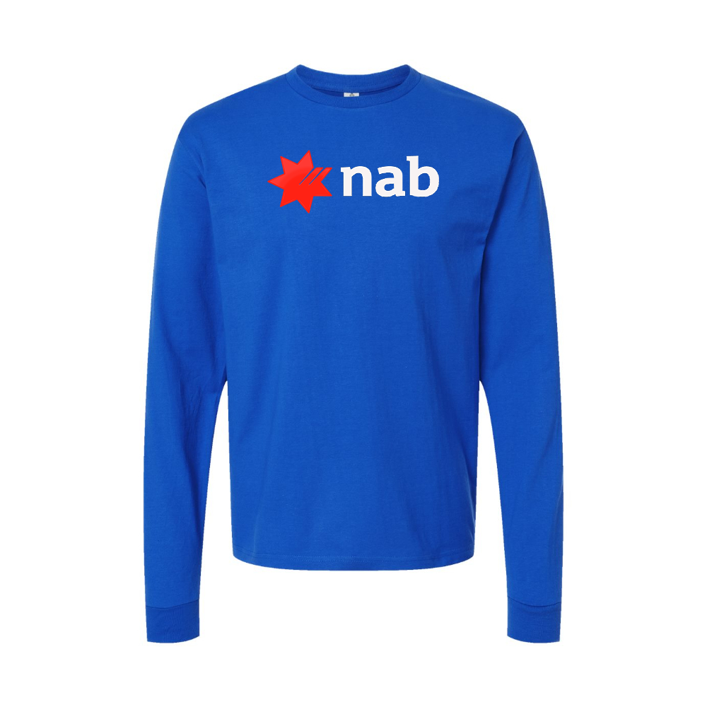 Youth NAB (National Australia Bank) Logo Cotton Long Sleeve T-Shirt