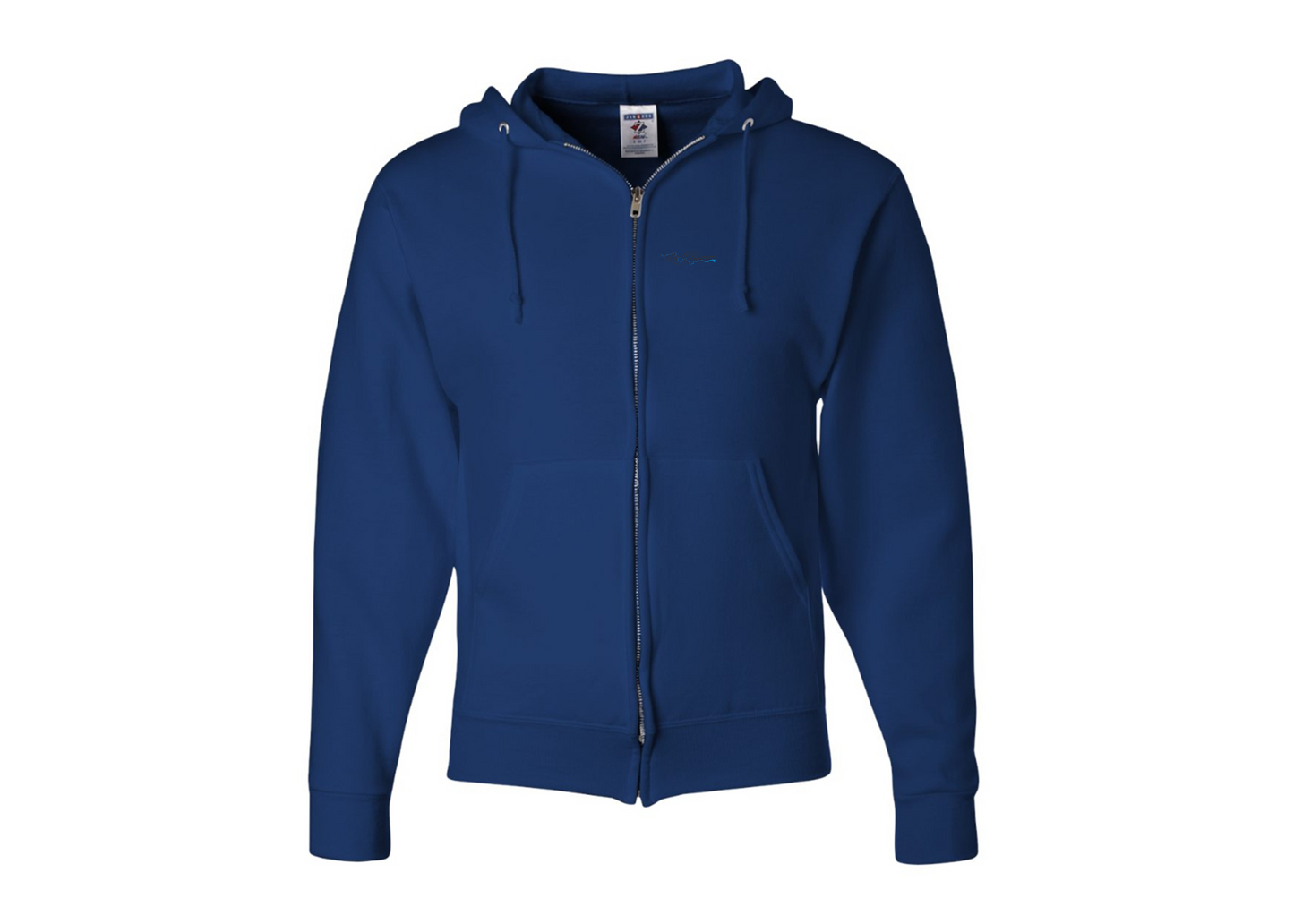 Men's La Tamise Logo JERZEES NuBlend Full-Zip Hooded Sweatshirt