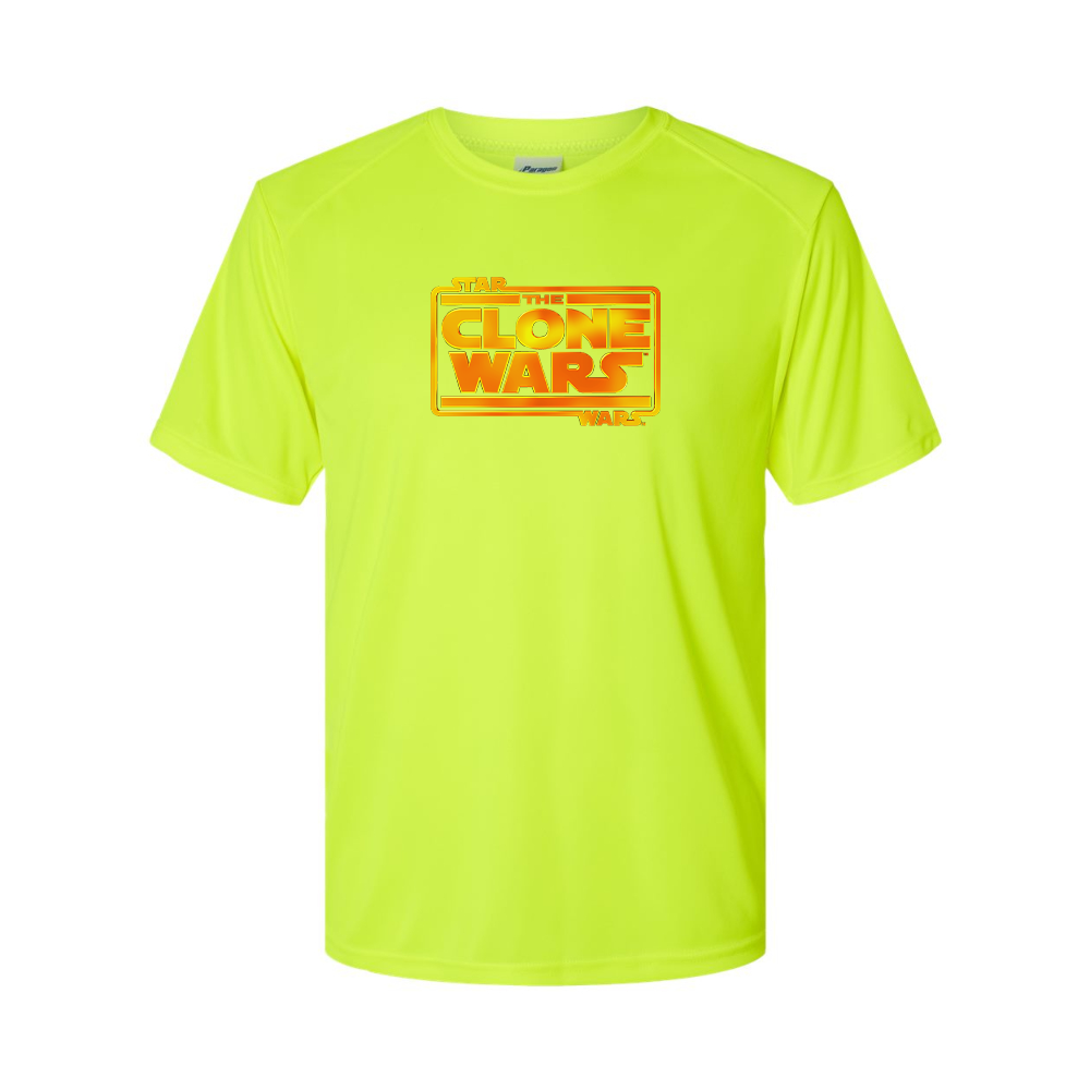 Men's The Clone wars Logo Polyester T-Shirt