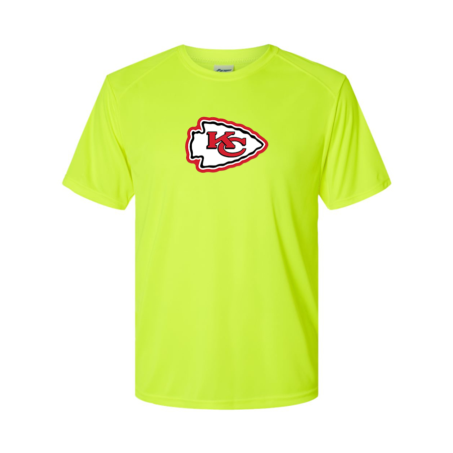 Men's KC Chiefs Logo Polyester T-Shirt