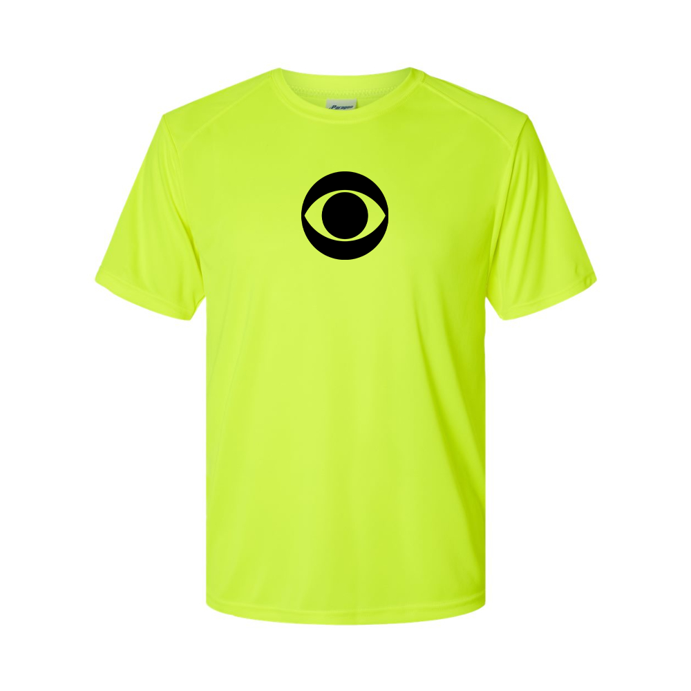 Men's CBS Logo Polyester T-Shirt