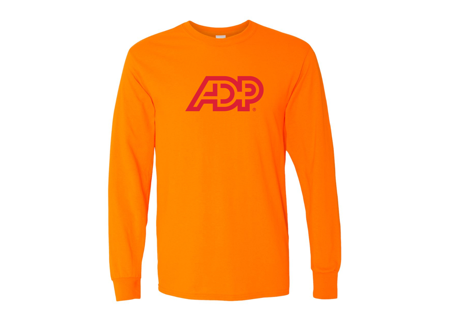 Men's ADP Logo Gildan Heavy Cotton Long Sleeve T-Shirt
