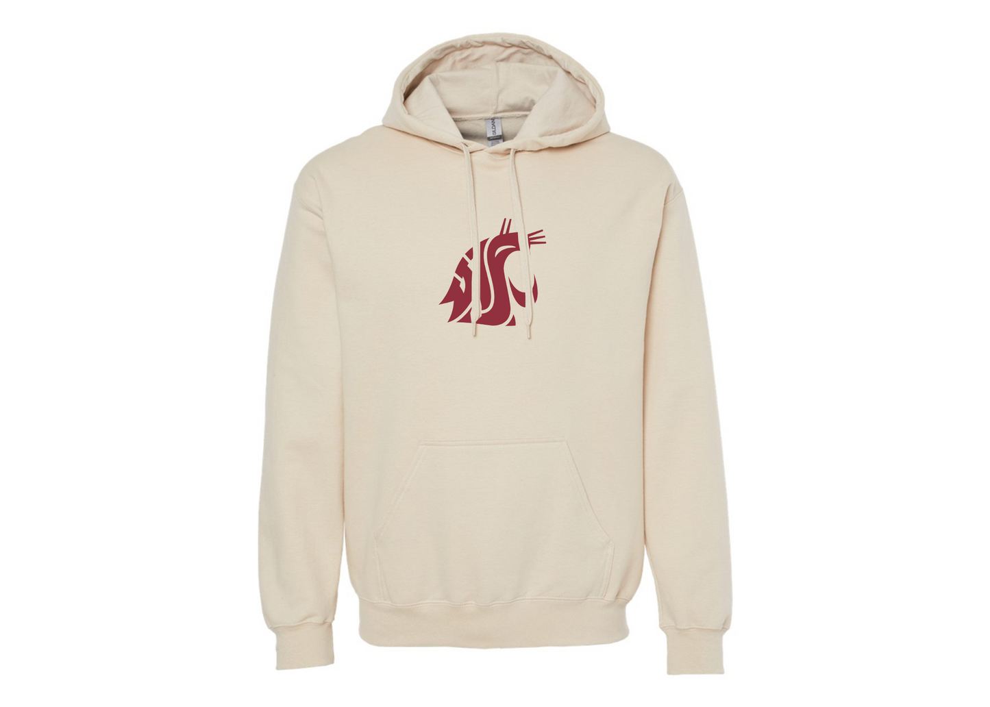Men's Washington State Cougars Softstyle Midweight Hooded Sweatshirt