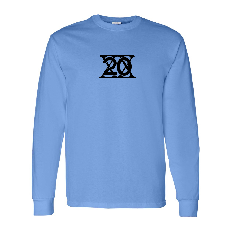 Youth Twentieth Century Motor Car Corporation Logo Cotton Long Sleeve T-Shirt