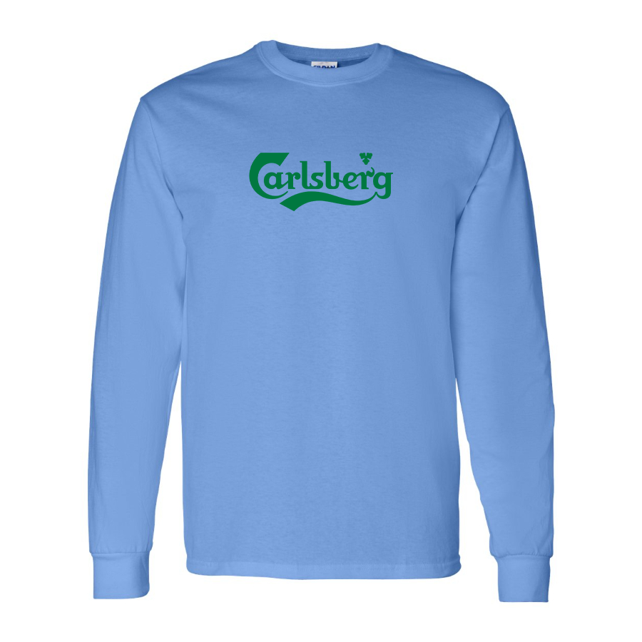 Men's Carlsbery Logo Long Sleeve T-Shirt