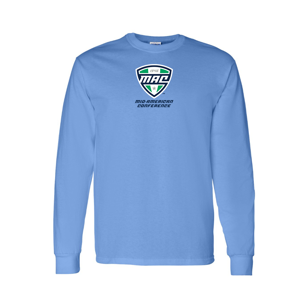 Men's Mid American Conference Logo Long Sleeve T-Shirt
