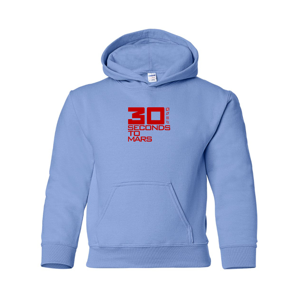 Youth 30 Seconds To Mars Logo Pullover Hoodie