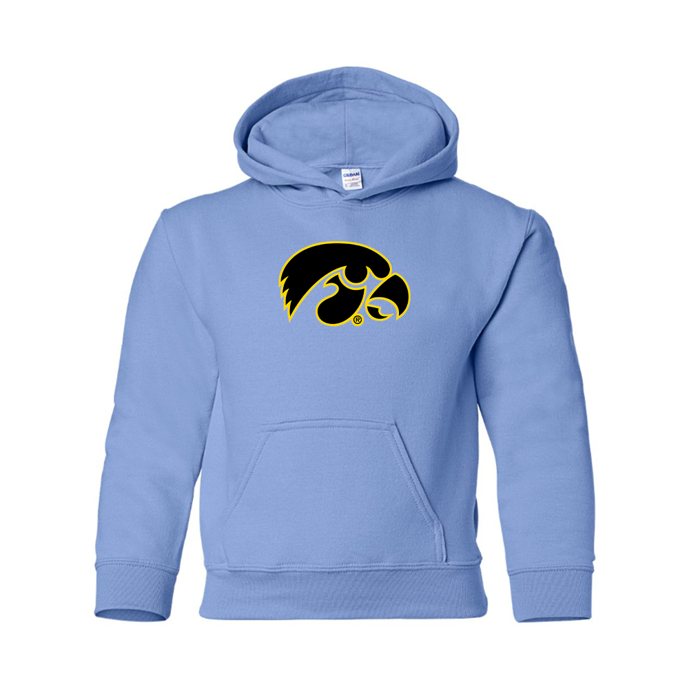 Youth Lowa Hawkeyes Logo Pullover Hoodie