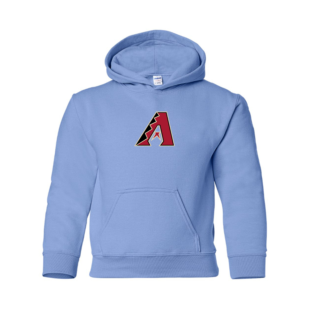 Youth Arizona Diamondbacks Logo Pullover Hoodie