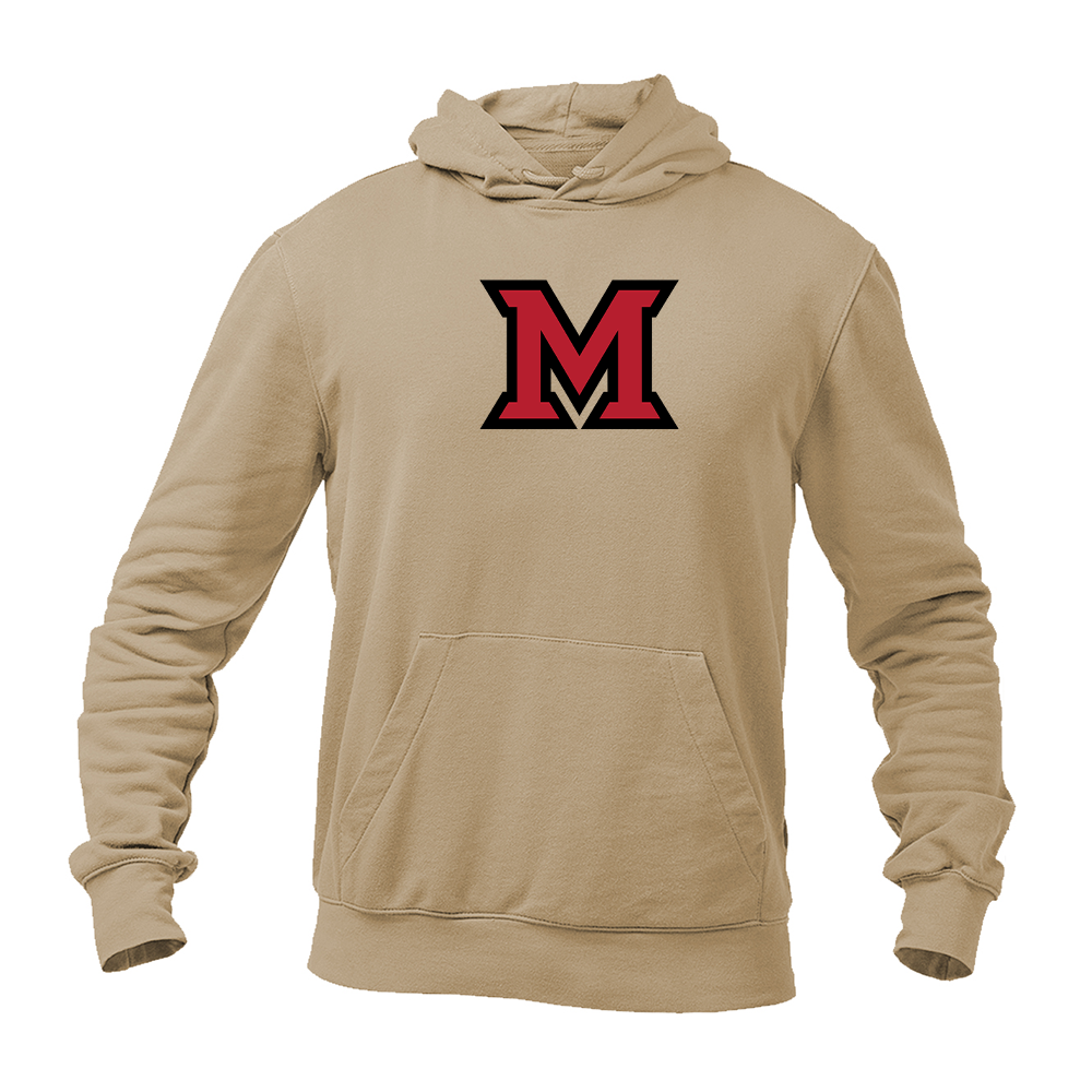 Men's Miami Ohio RedHawks Logo Pullover Hoodie