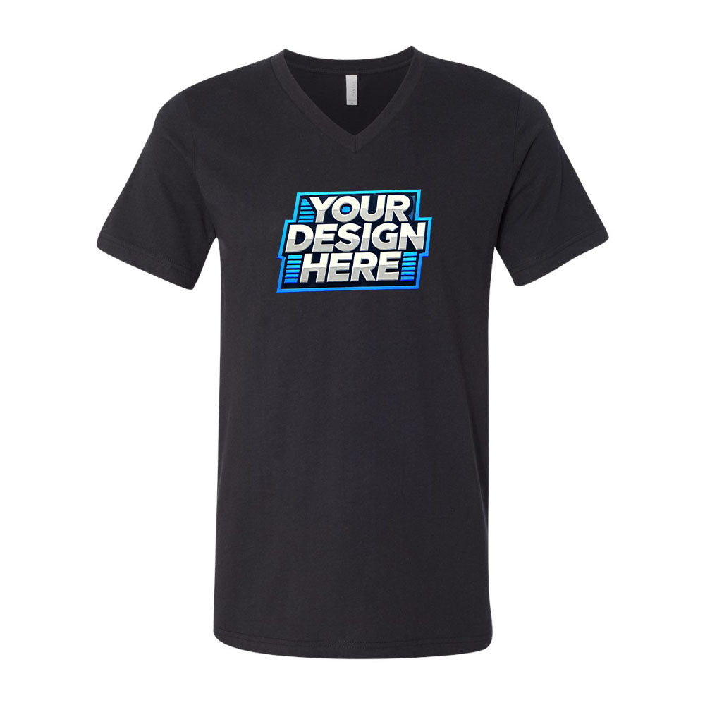 Customize - BELLA + CANVAS - Jersey V-Neck Tee - 3005