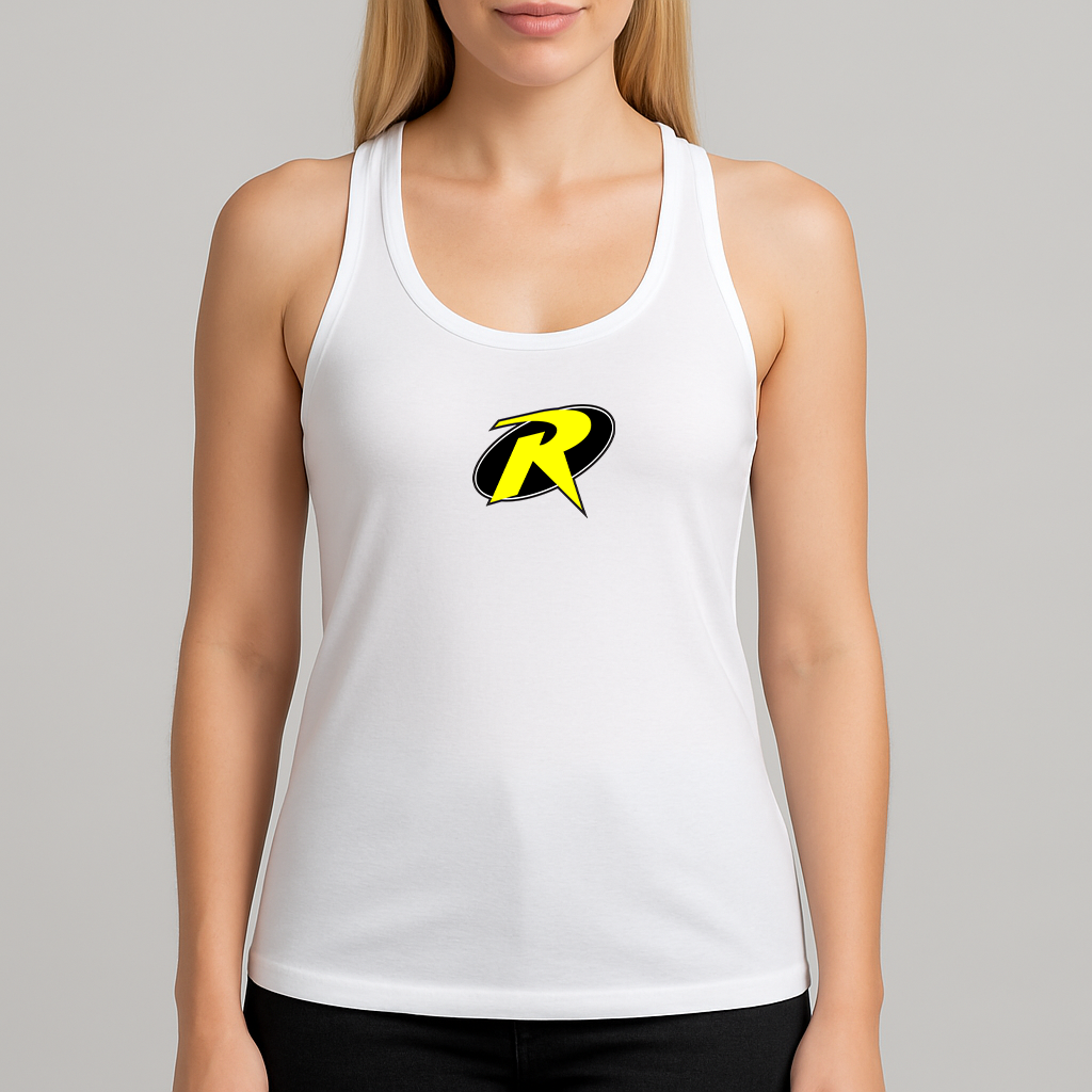 Women's Robin DC Comics Superhero Racerback Tank Top