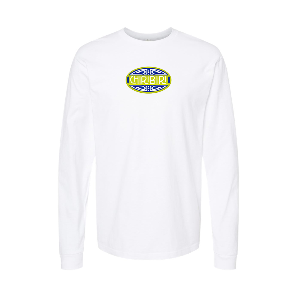 Youth Chiribiri Logo Cotton Long Sleeve T-Shirt