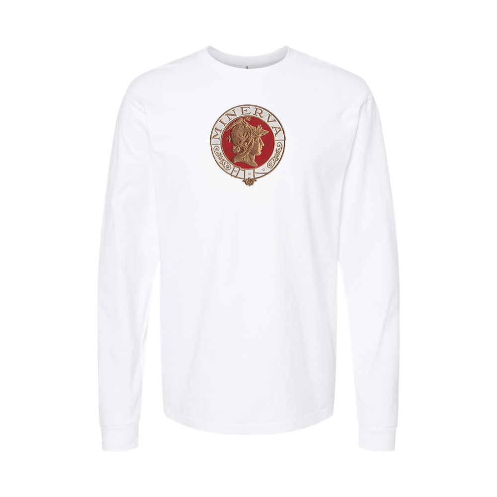 Men's Minerva Cars Logo Long Sleeve T-Shirt