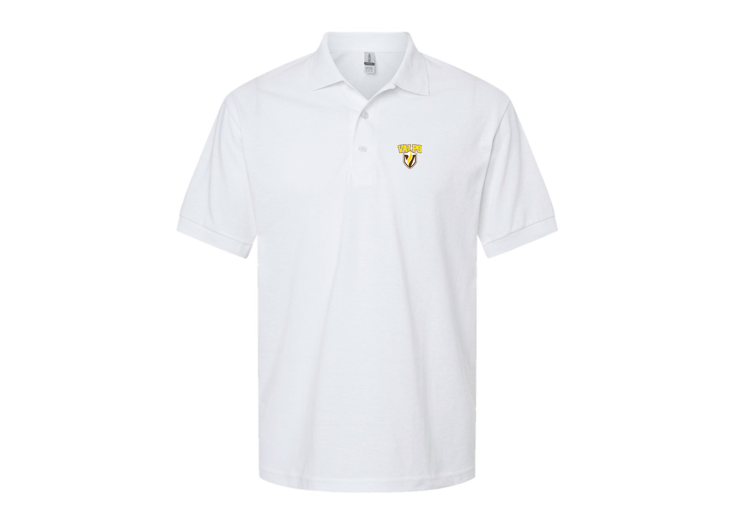 Men's Valparaiso Crusaders Gildan Dry Blend Jersey Polo