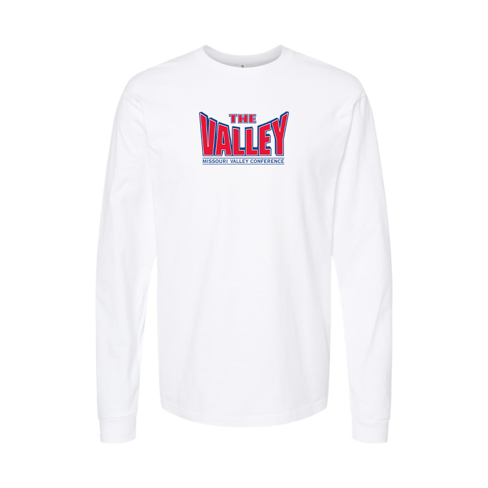 Youth Missouri Valley Conference Logo Cotton Long Sleeve T-Shirt