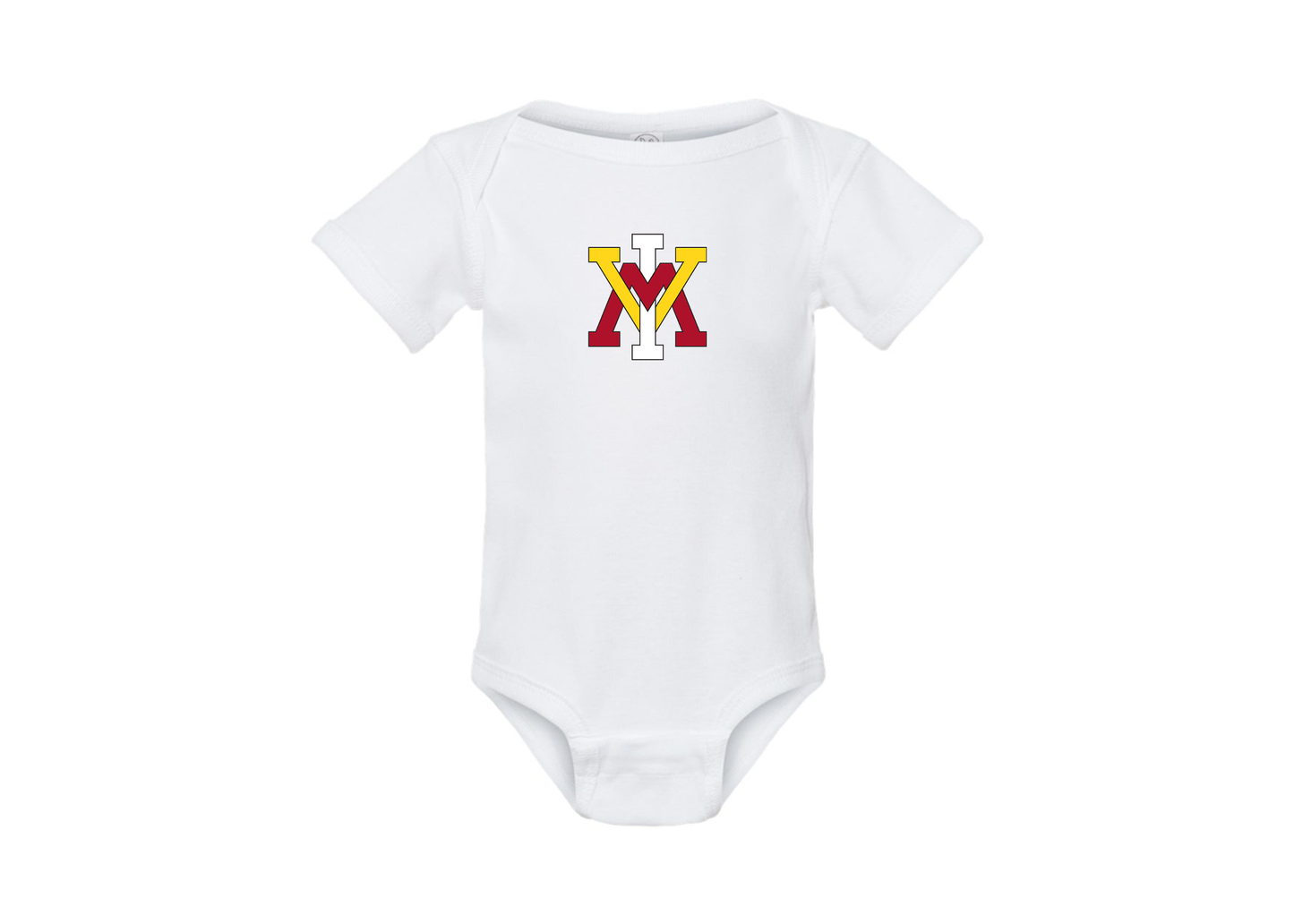 VMI Keydets Rabbit Skins Infant Baby Rib Bodysuit