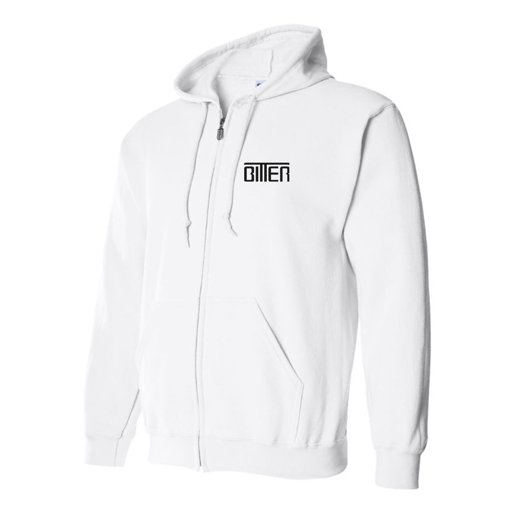 Men's Bitter Logo Zipper Hoodie