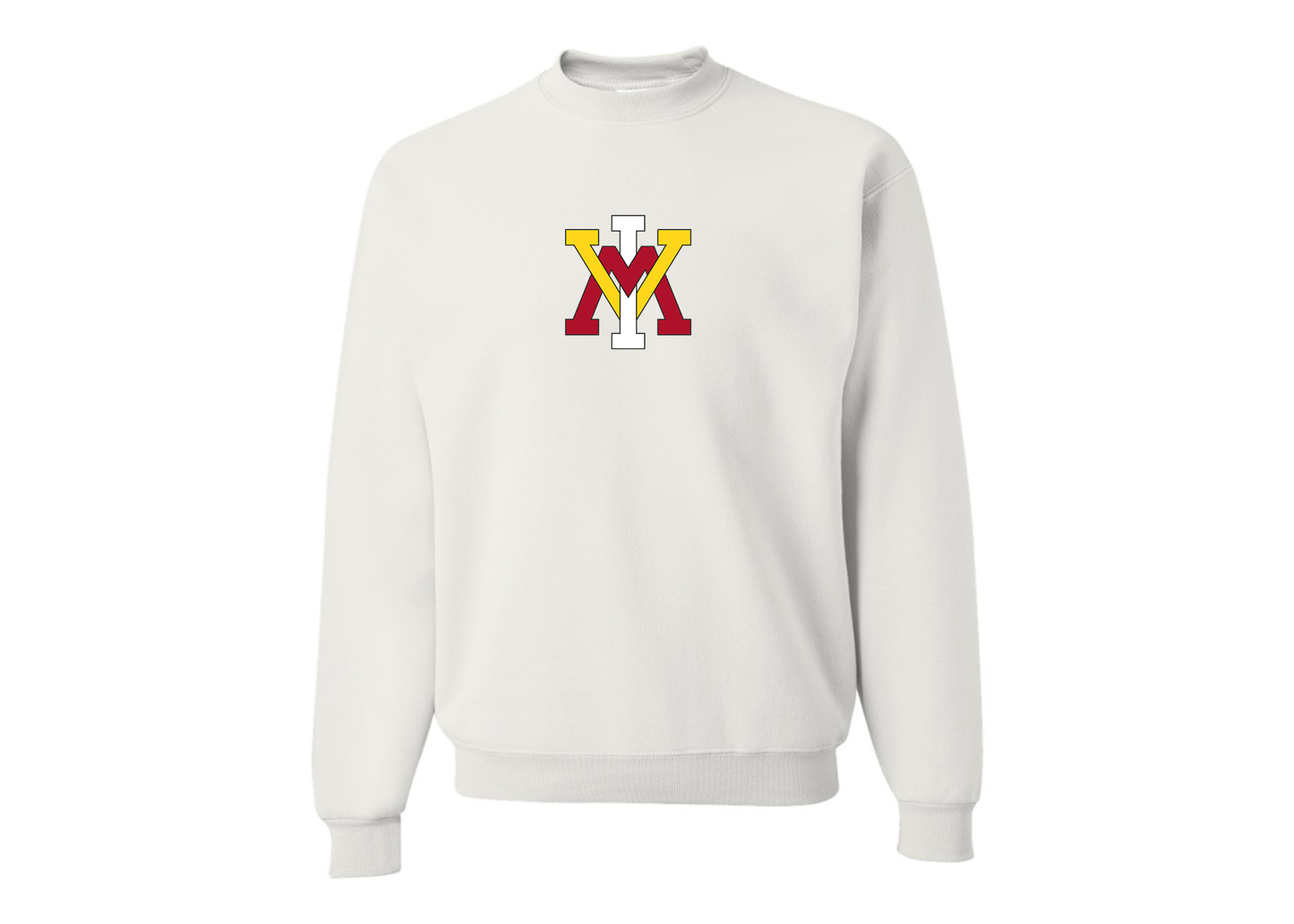 Men's VMI Keydets JERZEES NuBlend Crewneck Sweatshirt