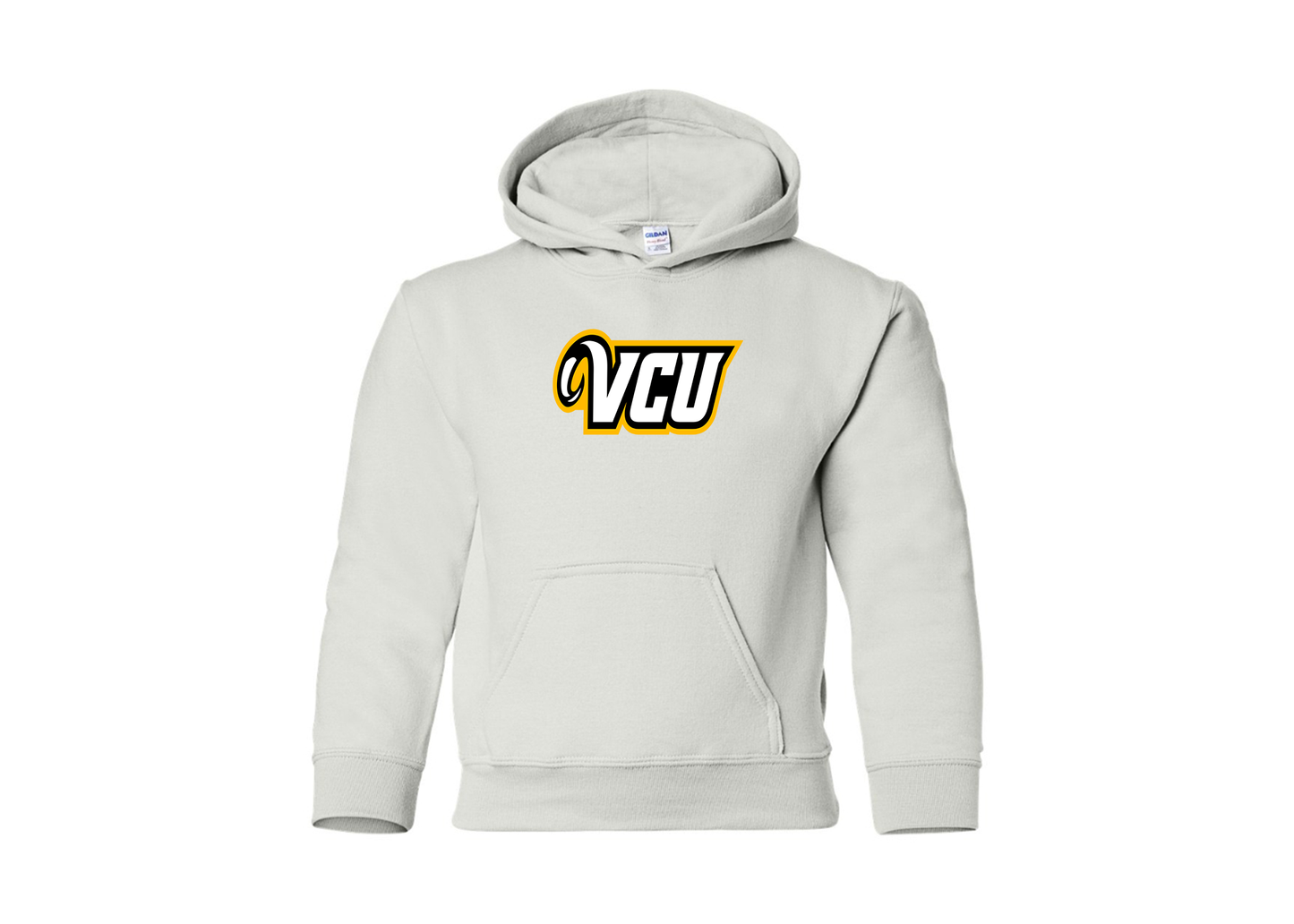 Youth Virginia Commonwealth Rams Gildan Heavy Blend Hooded Sweatshirt