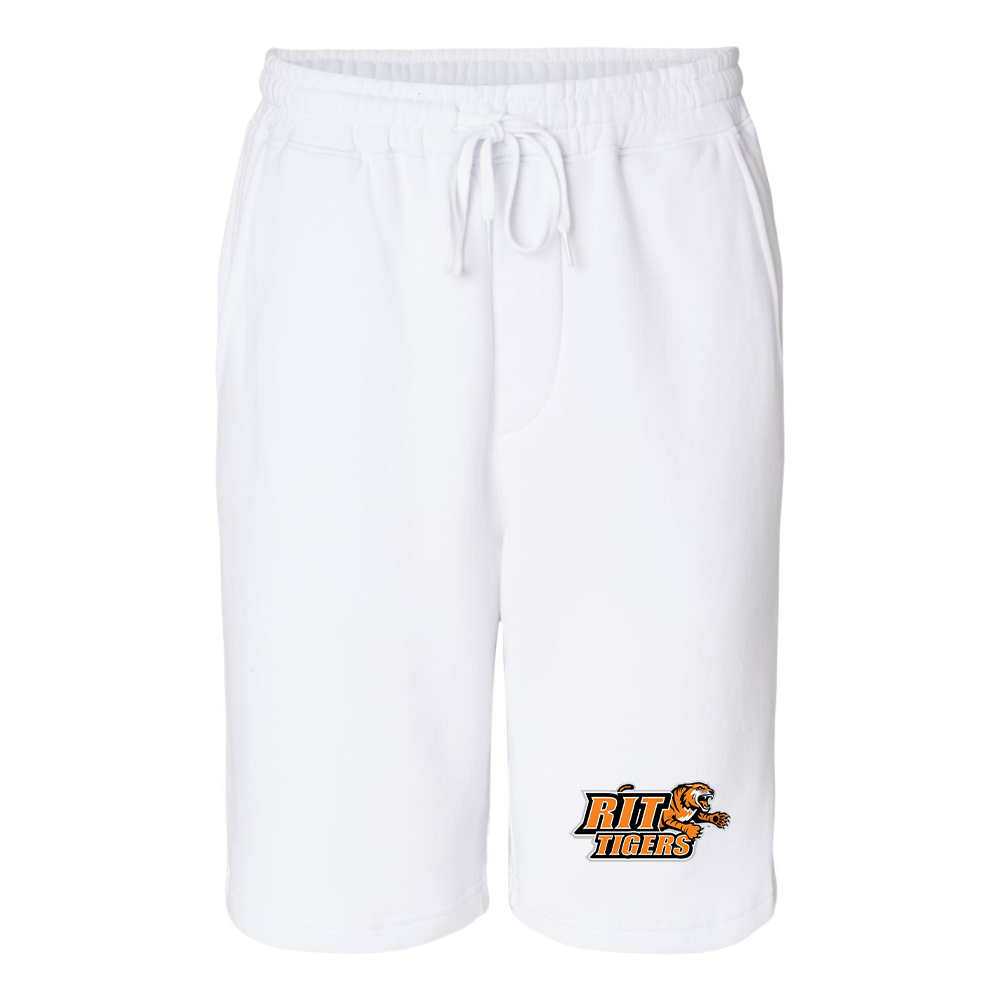 Men's RIT Tigers Logo Independent Trading Co Midweight Fleece Shorts