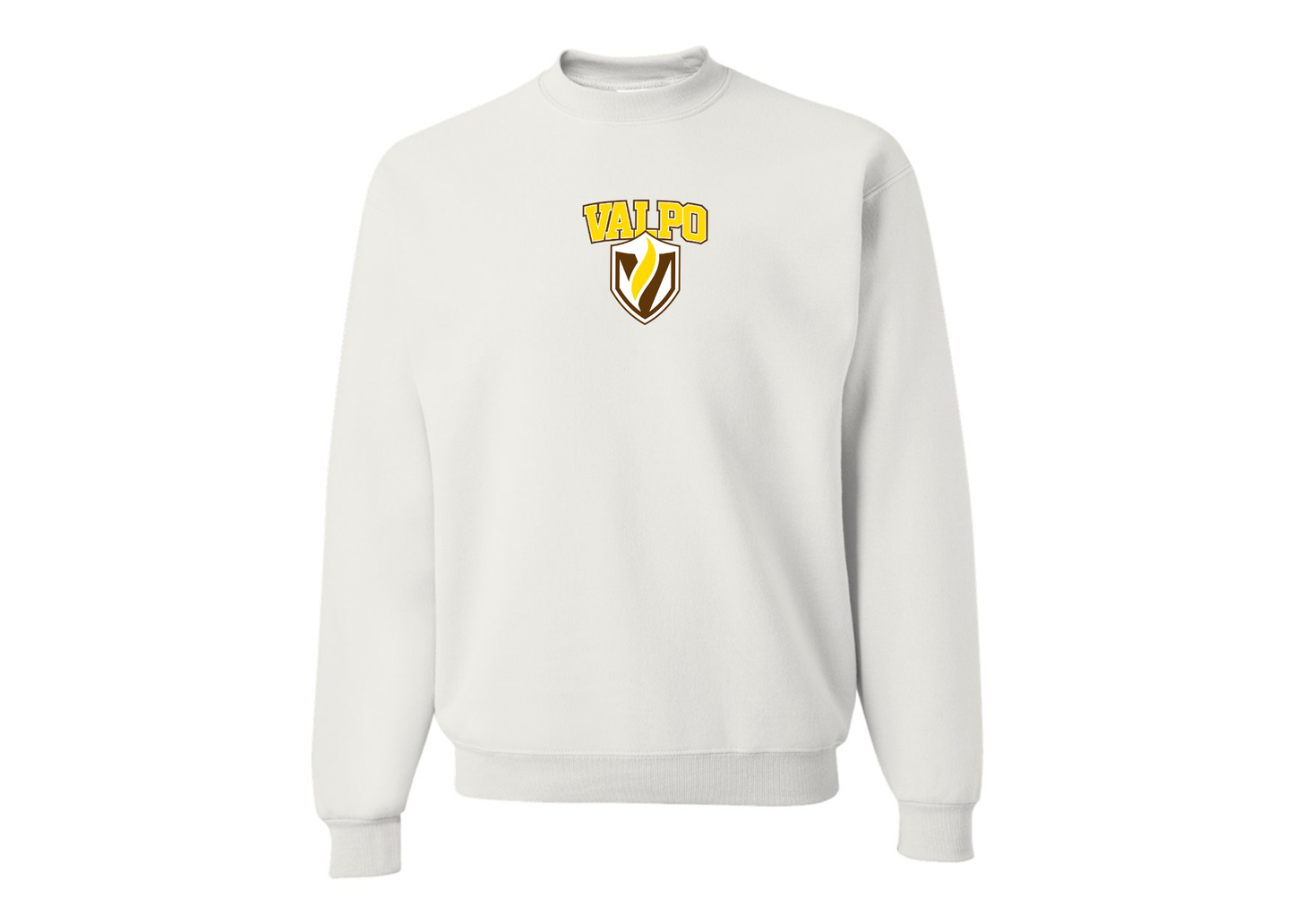 Men's Valparaiso Crusaders JERZEES NuBlend Crewneck Sweatshirt