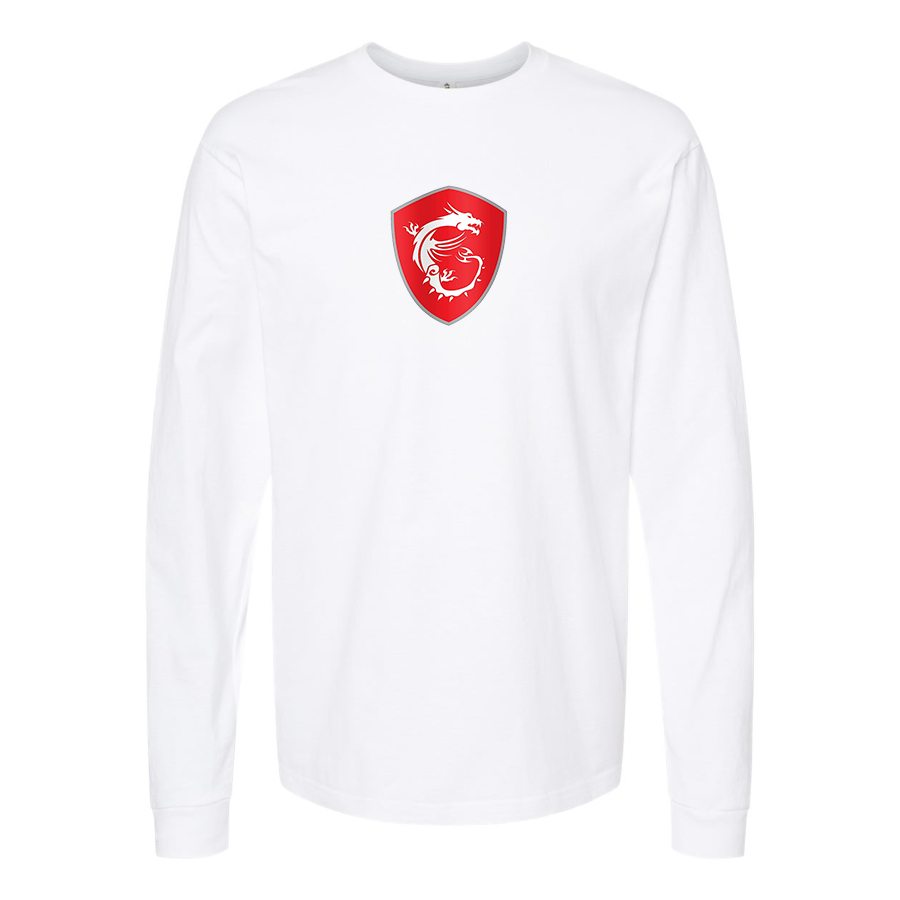 Youth MSI Symbol Logo Cotton Long Sleeve T-Shirt