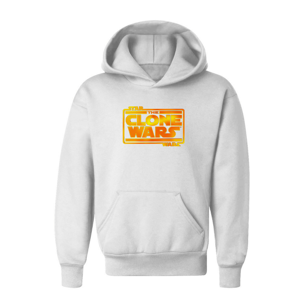 Youth The Clone wars Logo Pullover Hoodie