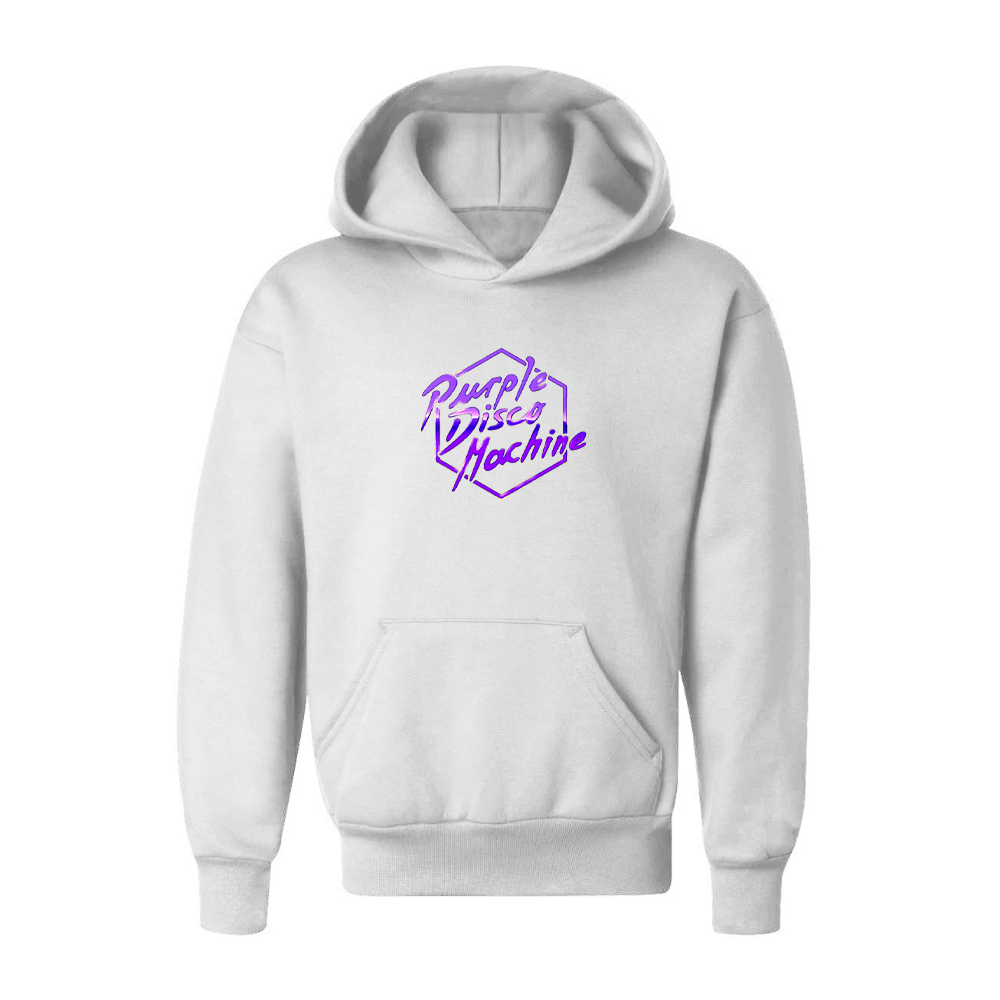 Youth Purple Disco Machine Pullover Hoodie