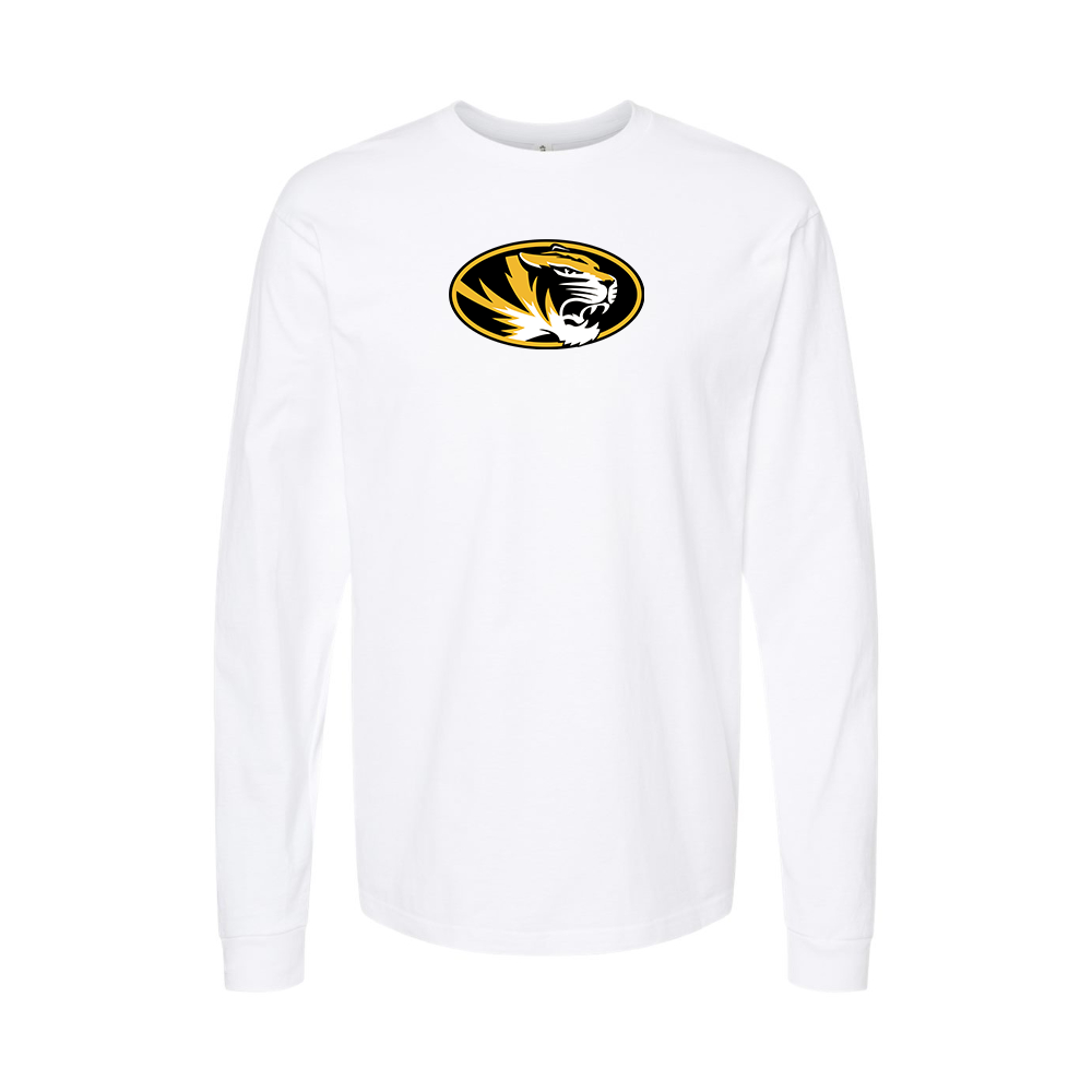 Youth Missouri Tigers Logo Cotton Long Sleeve T-Shirt